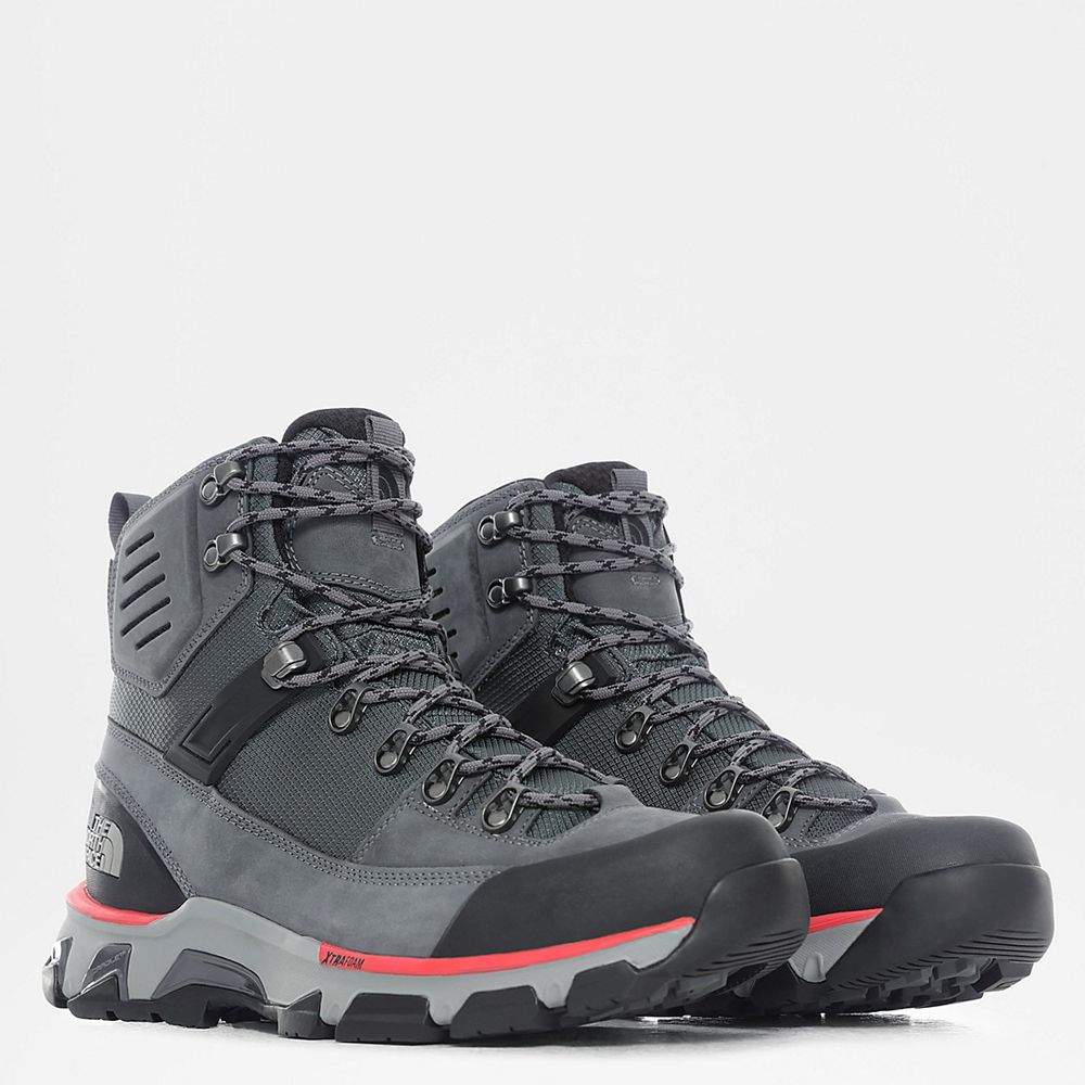 The North Face Boots Mens Australia - The North Face Crestvale Futurelight™ Grey / Black Hiking (FBG